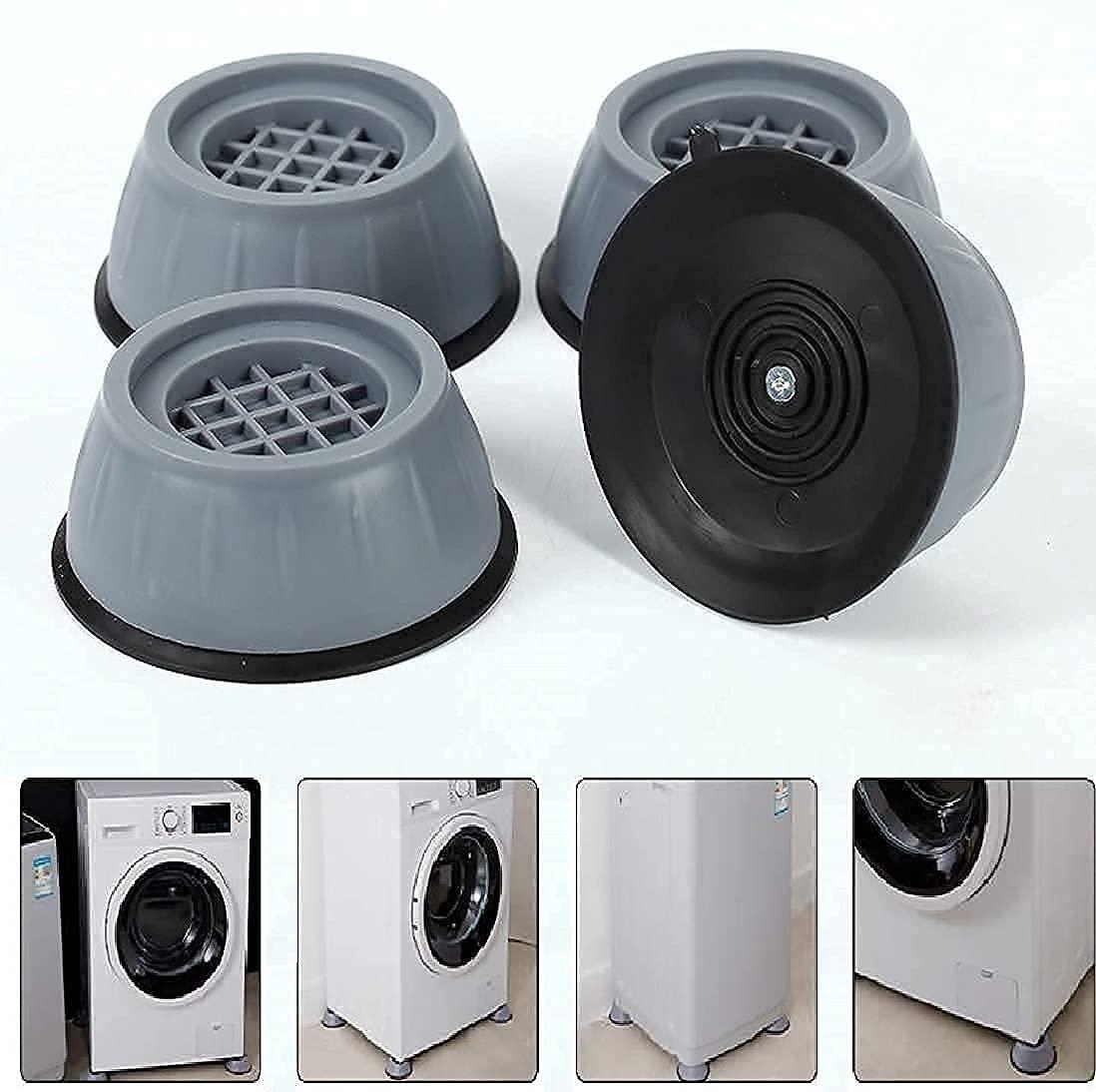Anti Vibration Pad-Anti-vibration Pads For Washing Machine - 4 Pcs Shock Proof Feet For Washer. Dryer, Great For Home, Laundry Room, Kitchen, Washer, Dryer, Table, Chair, Sofa, Bed (4 Pcs)