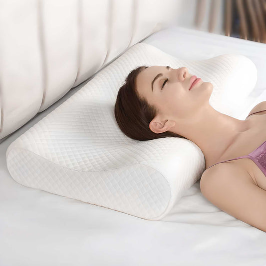Cervical Orthopedic Ergonomic Pillow – Neck &amp; Shoulder Support