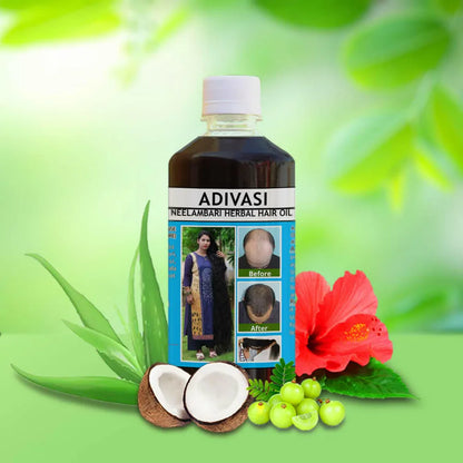 Adivasi Neelabari Herbal Hair Oil (Pack of 2)