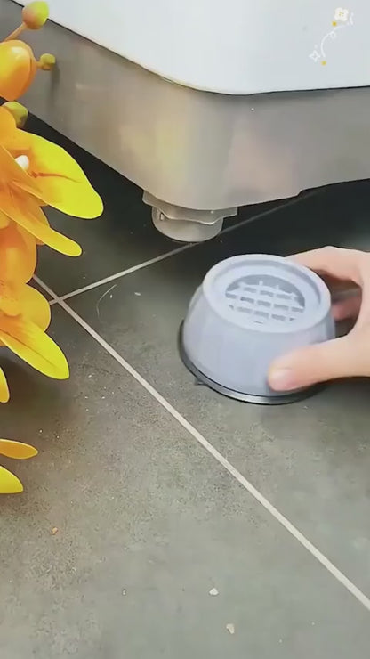 Anti Vibration Pad-Anti-vibration Pads For Washing Machine - 4 Pcs Shock Proof Feet For Washer. Dryer, Great For Home, Laundry Room, Kitchen, Washer, Dryer, Table, Chair, Sofa, Bed (4 Pcs)